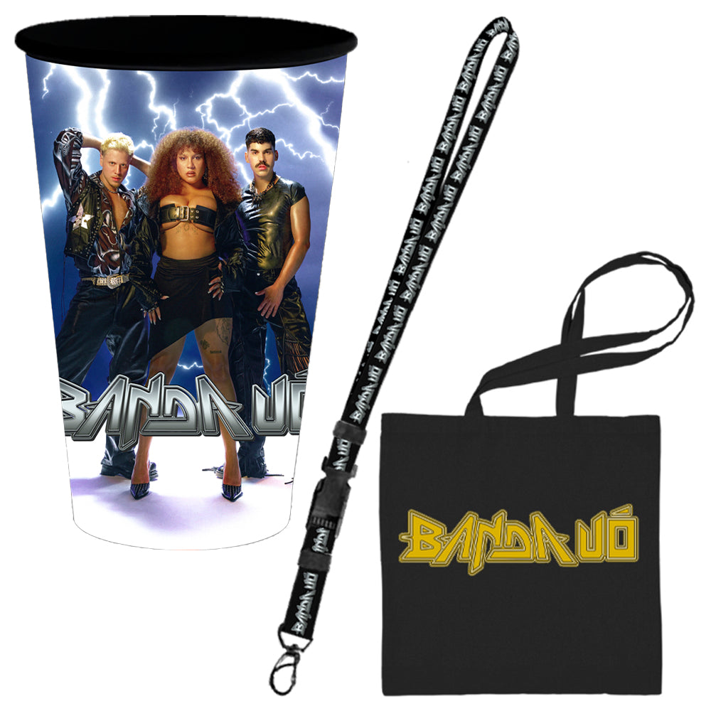 Banda Uó Kit Copo + Cordão + Tote Bag