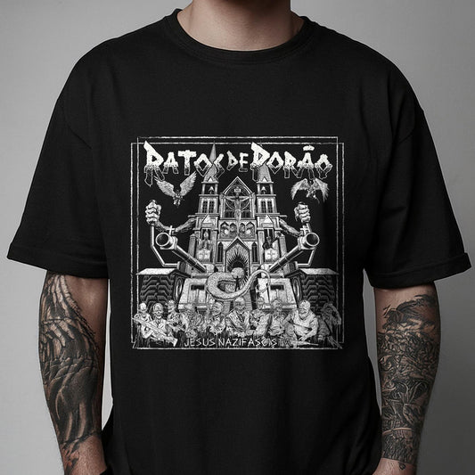 Ratos de Porão (Camiseta) - Jesus NaziFascista II