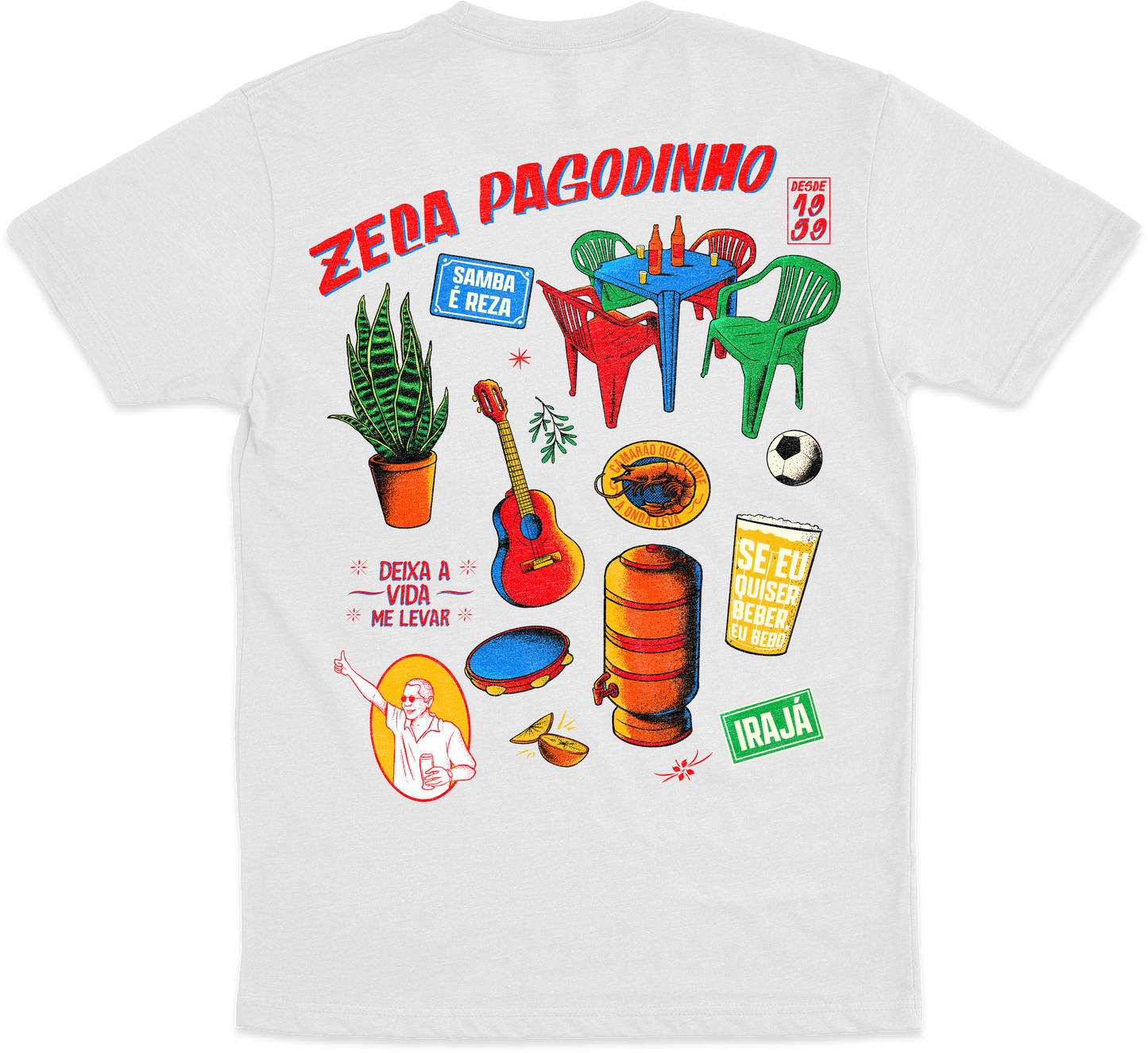 Zeca Pagodinho (Camiseta Branca)  - Brasilidades