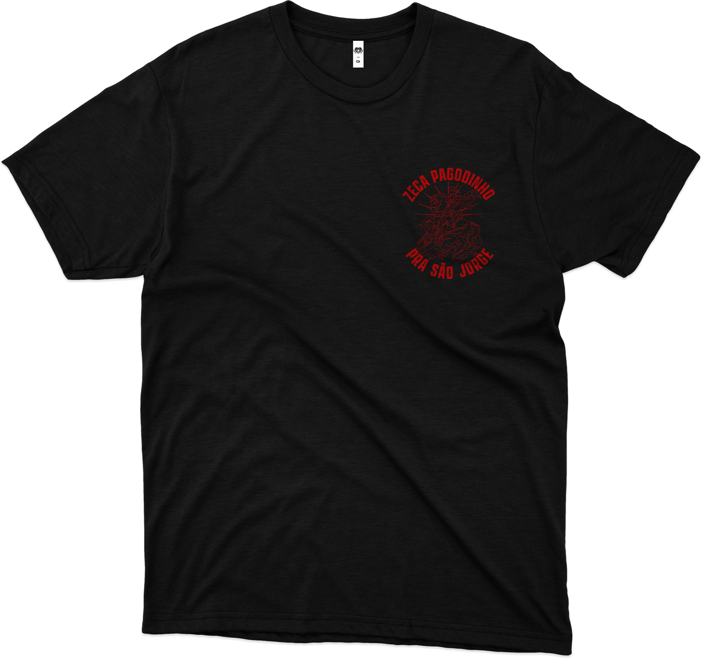 Zeca Pagodinho (Camiseta Preta)  - São Jorge