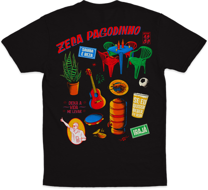 Zeca Pagodinho (Camiseta Preta)  - Brasilidades