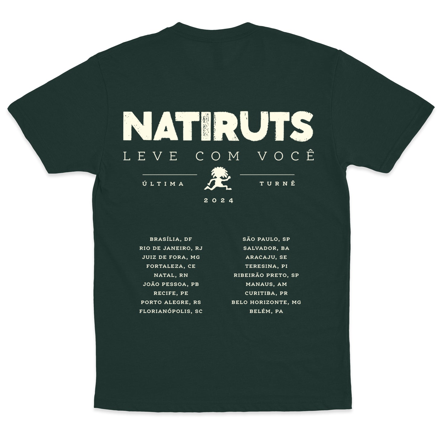 Natiruts (Camiseta) Leve com Você – Heart Merch