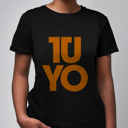 Tuyo (Camiseta) - Logo Grande Marrom