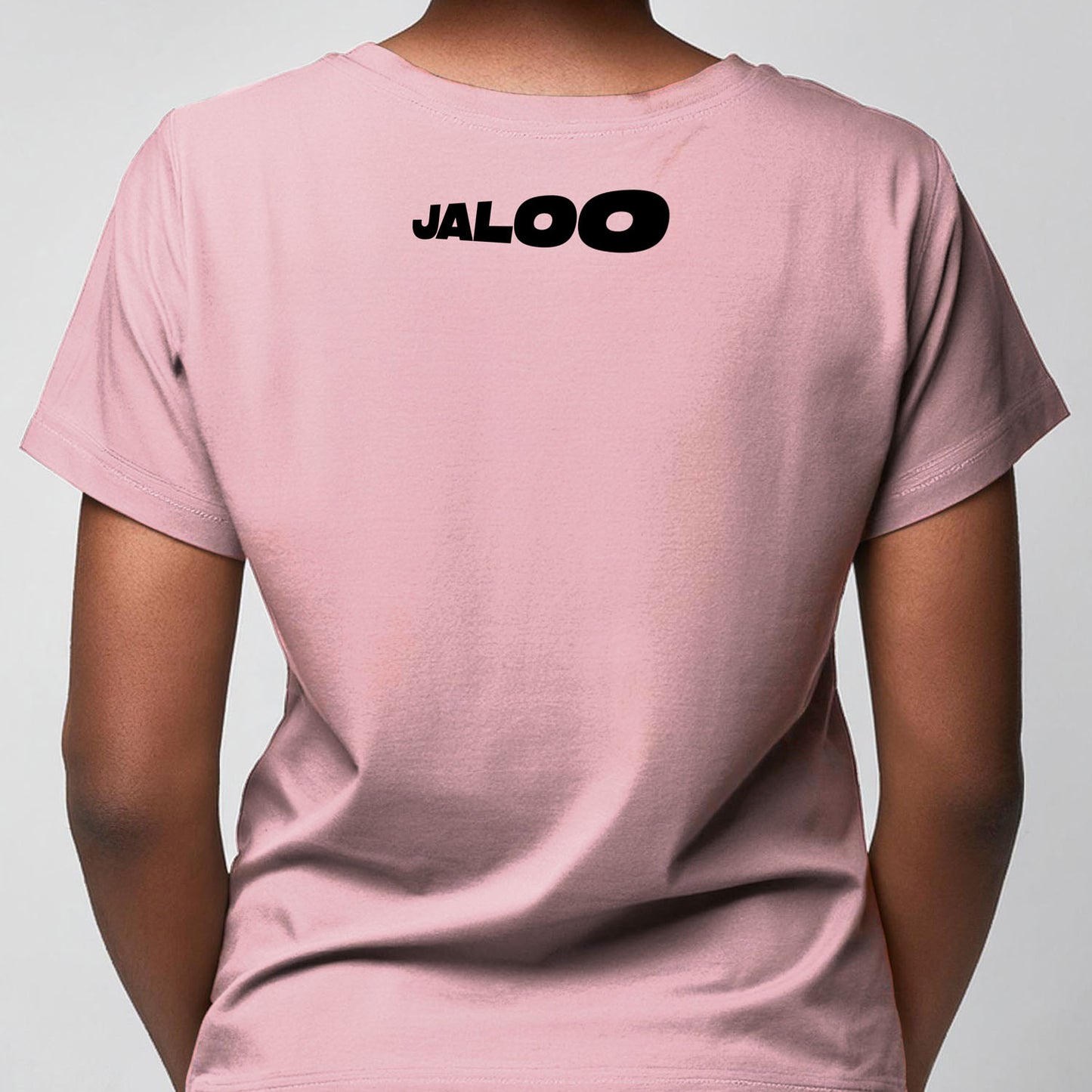 Jaloo (Camiseta Rosa) - Foto Preta