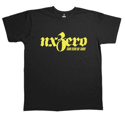 NX Zero (Camiseta) - NX Zero Preta