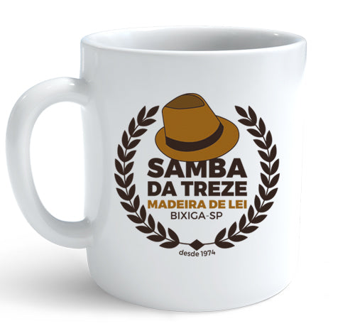 Samba da Treze (Caneca Branca) - Logo