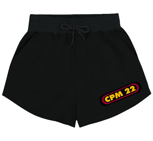 CPM 22 (Shorts Moletom) - Logo