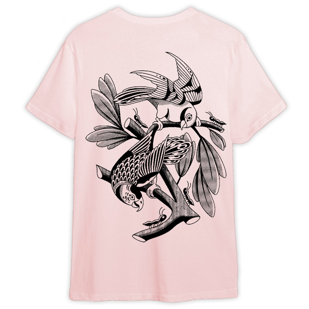 Bufo Borealis (Camiseta) - Passaros Rosa