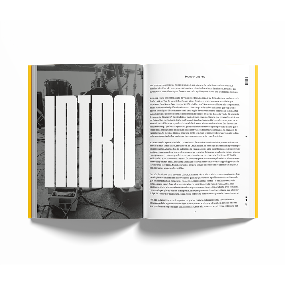 PRÉ-VENDA Livro Sounds Like Us: entrevistas da música alternativa