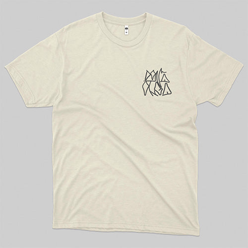 Dona Olga (Camiseta Off White) - Dona Olga Escrita Cinza