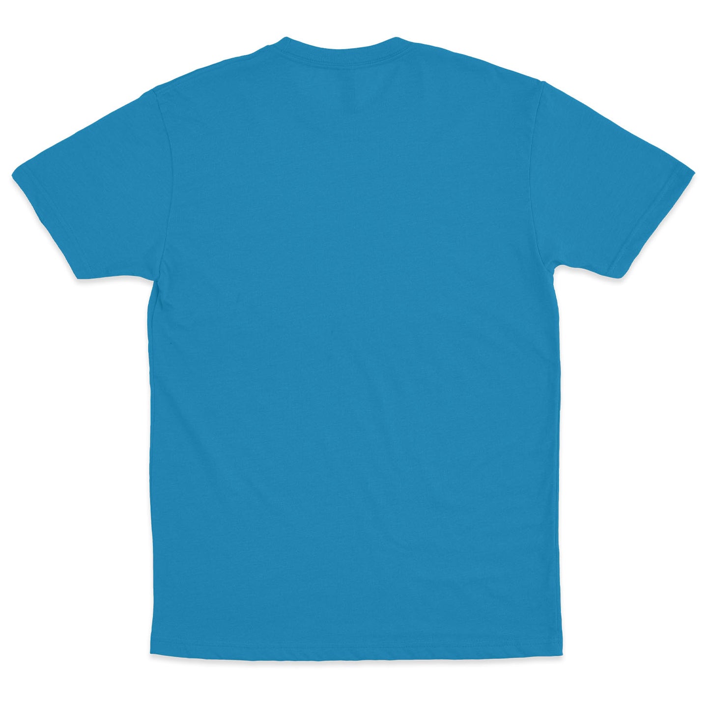 Camiseta Azul Turquesa - Liso