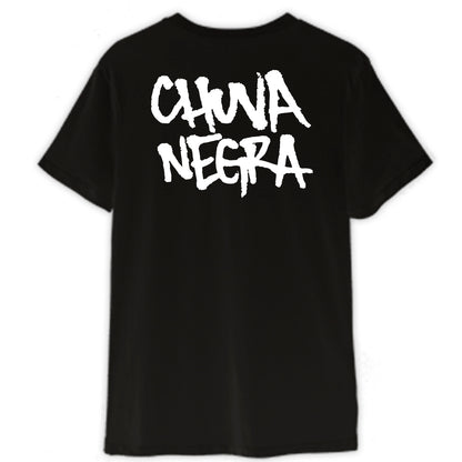 Chuva Negra (Camiseta) - Logo Peito I