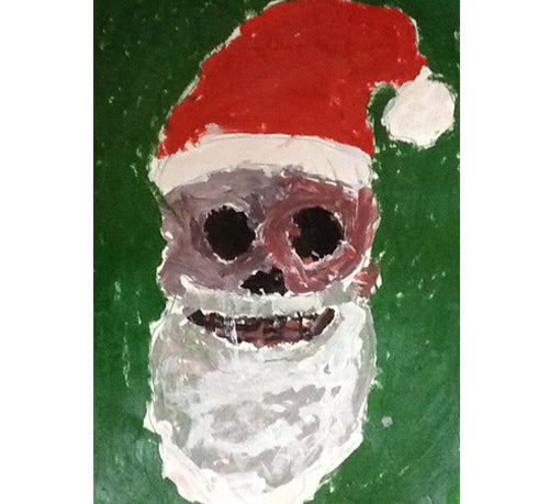 Luck Rock - Botton - Papai Noel