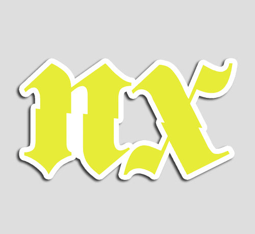 NX Zero (Adesivo) - NX Amarelo