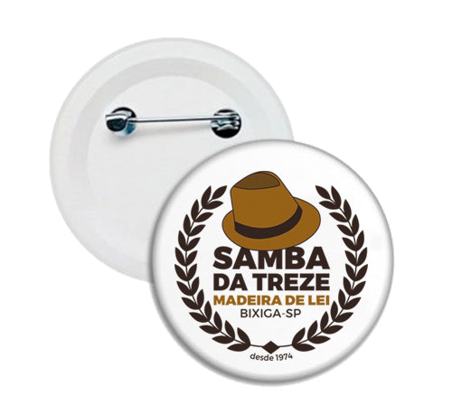 Samba da Treze (Botton) - Logo – Heart Merch